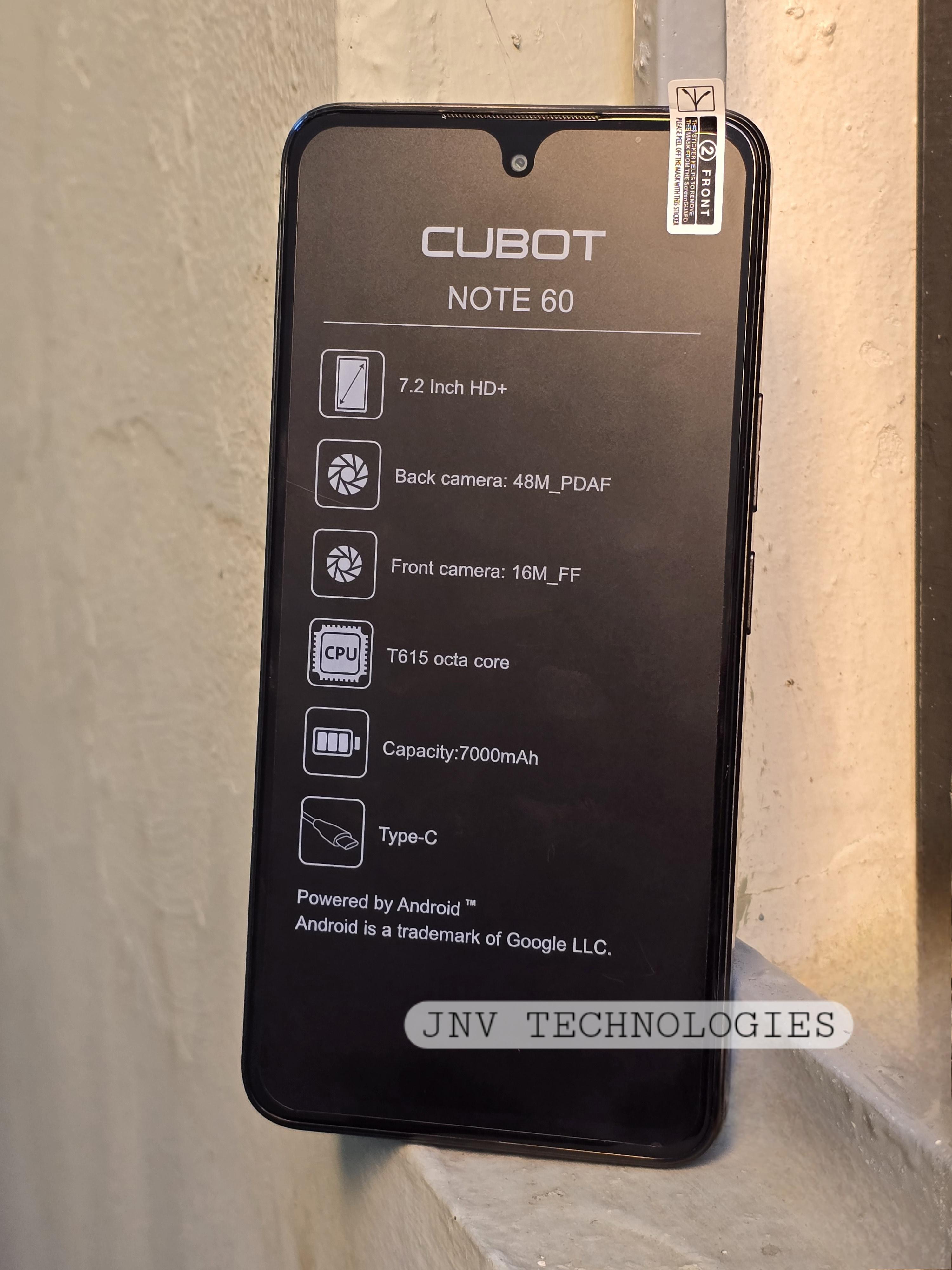 CUBOT NOTE 60 SELLADO  Foto 7304901-2.jpg