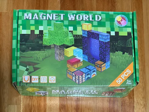 bloques juguetes magnéticos minecraft 50 piezas  Foto 7304969-1.jpg