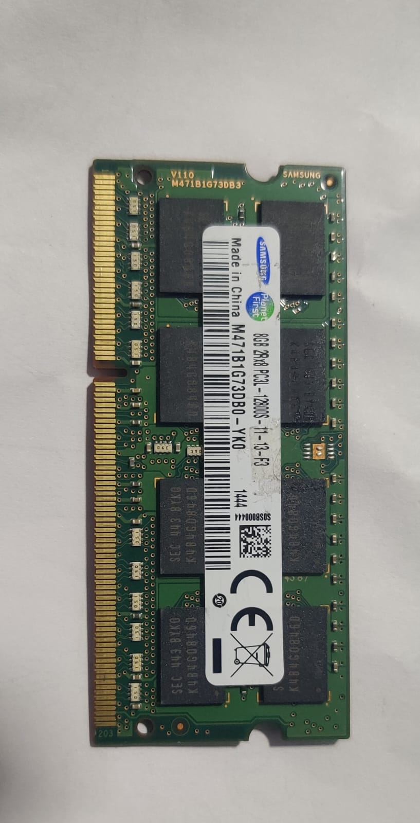 MEMORIA 8GB LAPTOP PC3L 1600MHZ Foto 7305022-1.jpg