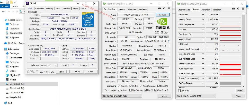 -----Tarjeta de video Dell GeForce GTX 1050 2GB Foto 7305035-7.jpg