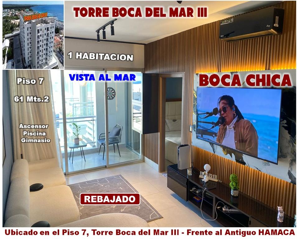 VENDO APTO CON VISTA AL MAR EN BOCA CHICA TORRE BOCA DEL MAR III 1 HAB Foto 7305375-1.jpg