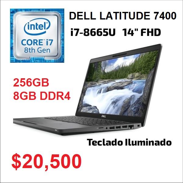 DELL LATITUDE 7400 14 PG. FHD i7 8VA  TEC. ILUMINADO W11 20500 Foto 7305558-2.jpg