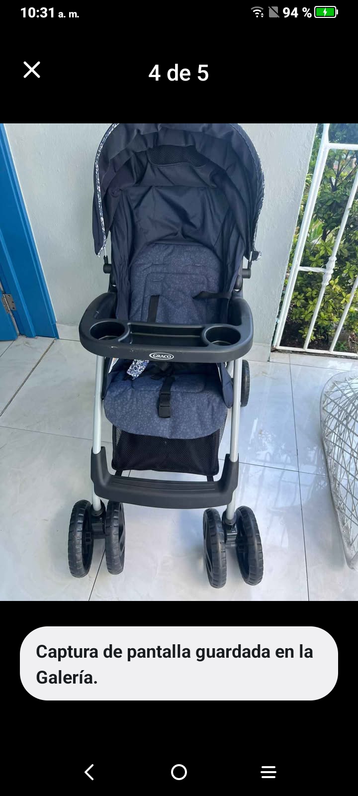 Tengo esta oferta de coche bulto pañalera y cambiador más cangurera má Foto 7305588-2.jpg