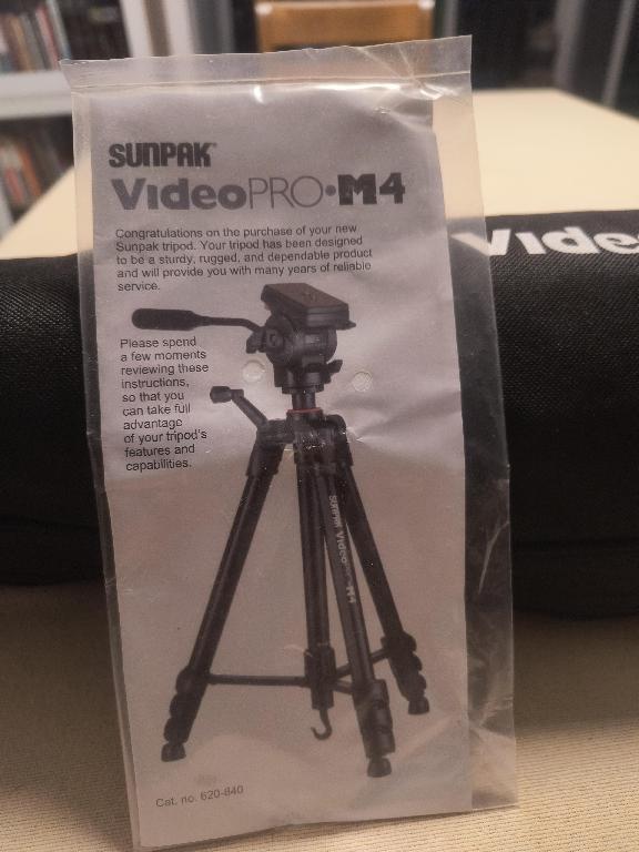 Sunpak Pro M4 Tripode para camara fotografica Foto 7305634-1.jpg