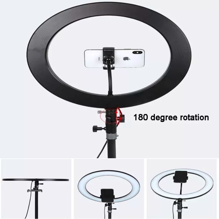 Aro de Luz LED 10 Pulgadas con Trípode Extensible de 80” – Iluminación Foto 7306144-3.jpg