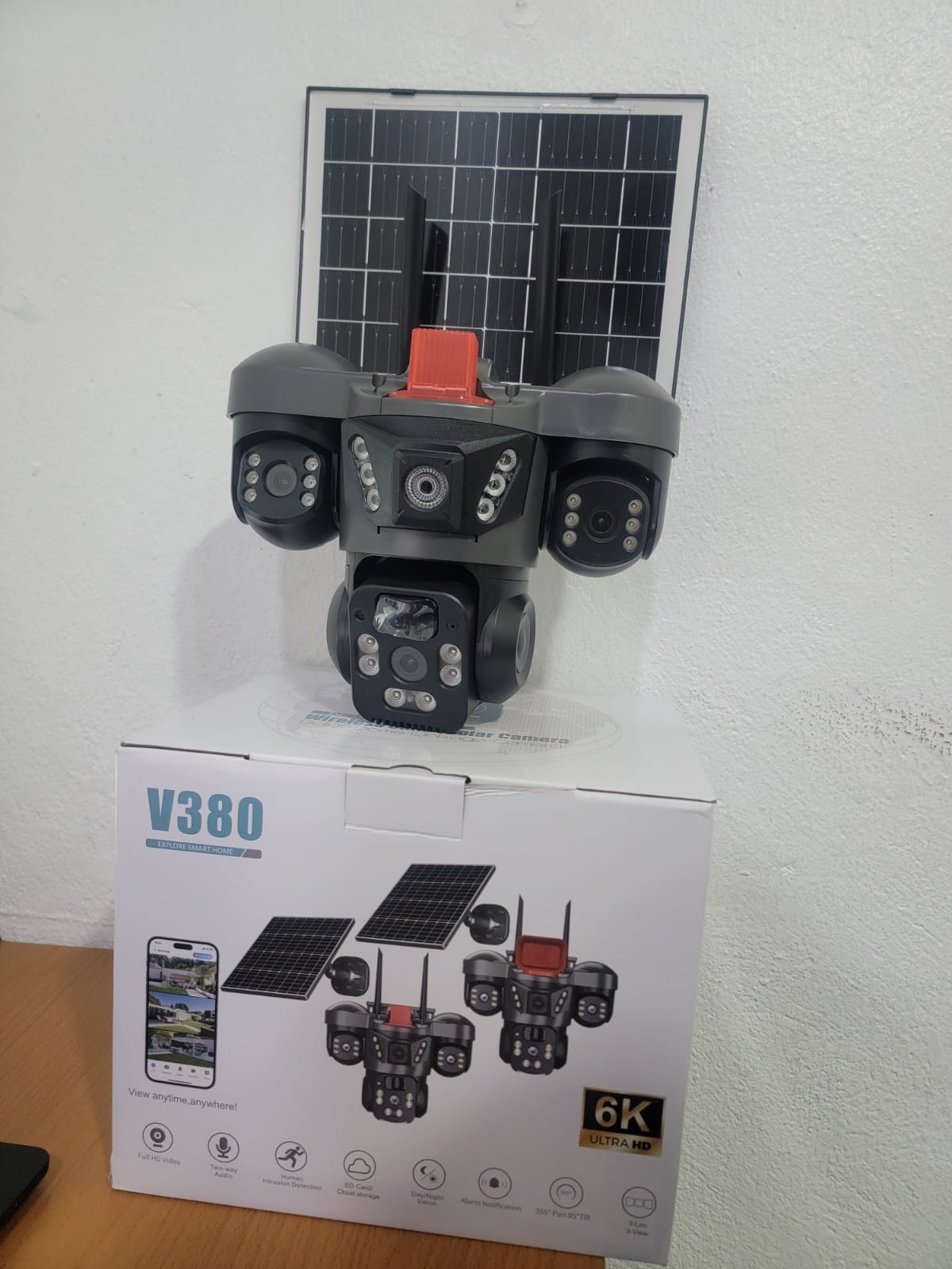 CAMARA WIFI DE EXTERIOR TIPO DOMO SOLAR AP-105  V380 Foto 7306168-3.jpg