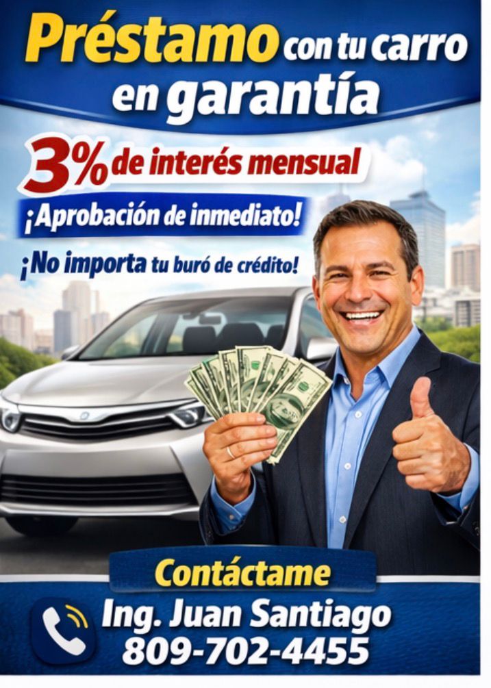 TE PRESTAMOS CON TU CARRO EN GARANTIA Foto 7306306-1.jpg