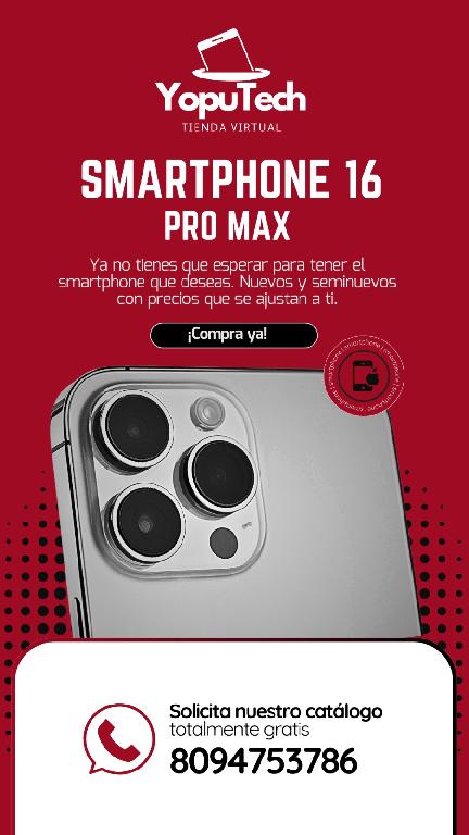 Iphone 16 pro max en Santo Domingo Oeste Foto 7306775-1.jpg