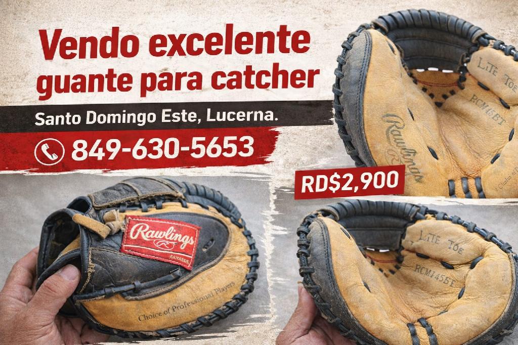 VENDO GUANTE PARA KETCHER EN OFERTA Foto 7307280-1.jpg
