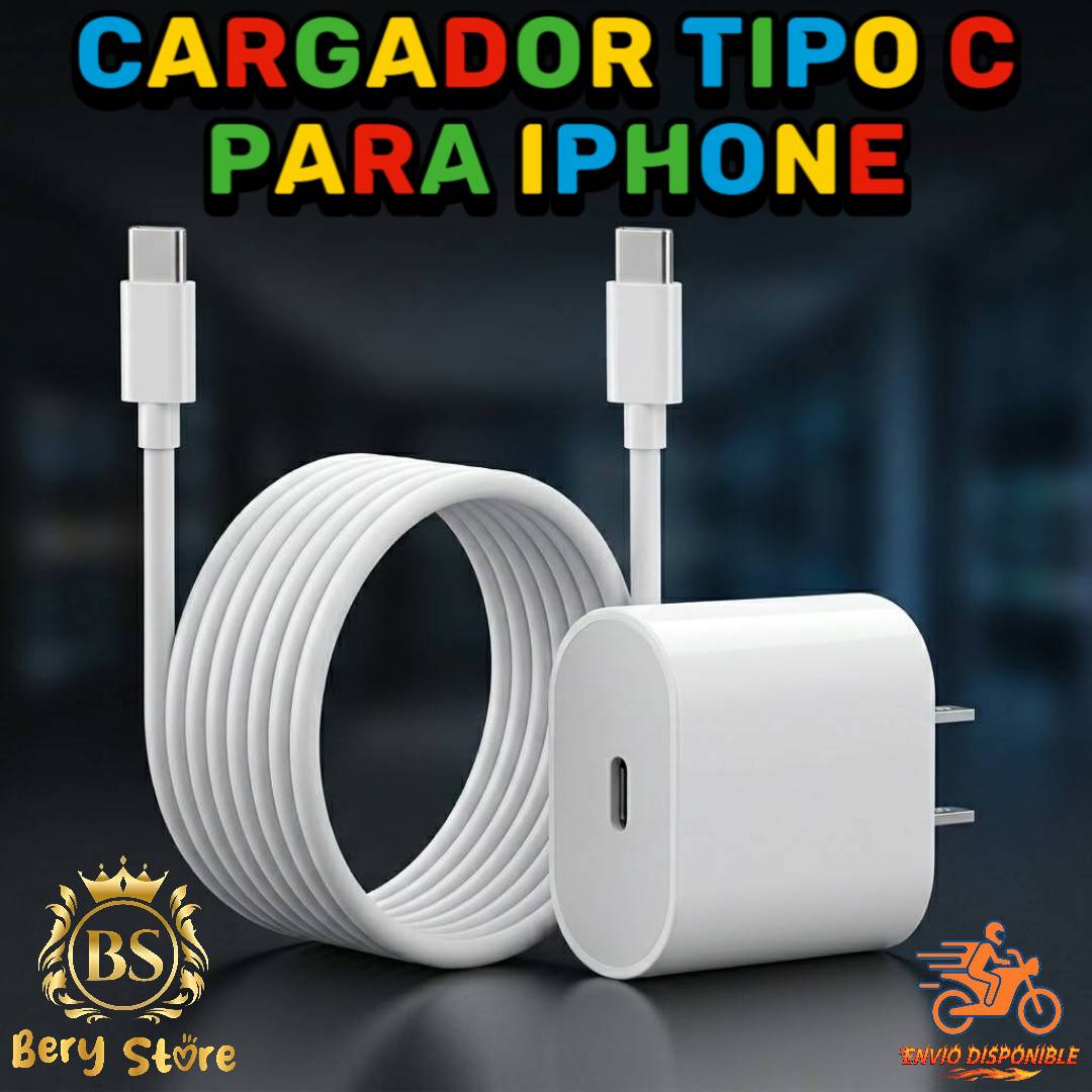 CARGADOR TIPO C ORIGINAL PARA IPHONE Y ANDROID.  Foto 7307865-2.jpg