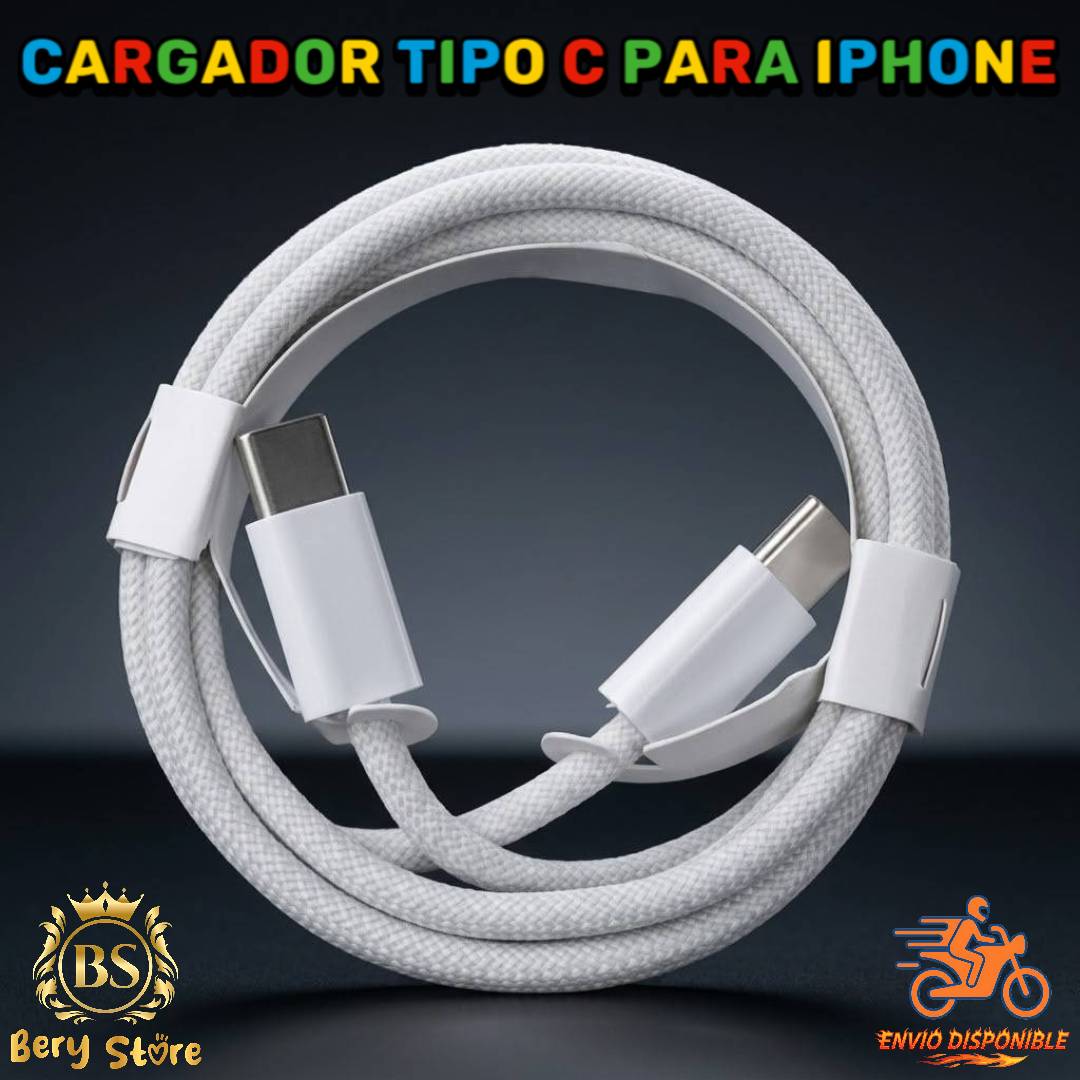 CARGADOR TIPO C ORIGINAL PARA IPHONE Y ANDROID.  Foto 7307865-5.jpg
