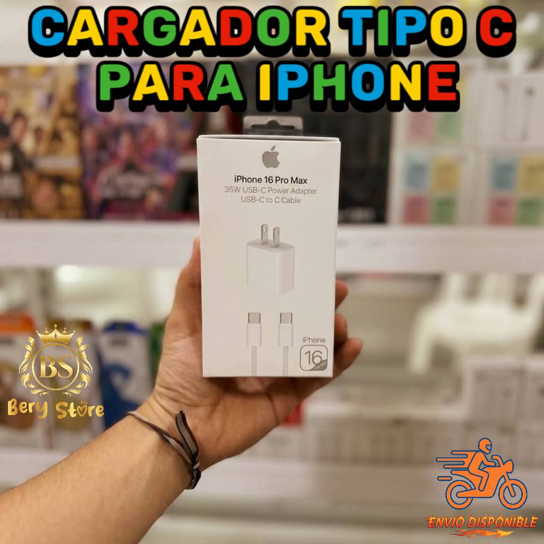 CARGADOR TIPO C ORIGINAL PARA IPHONE Y ANDROID.  Foto 7307865-6.jpg