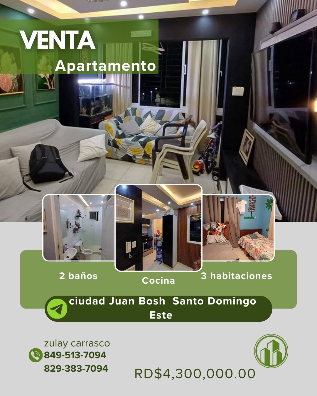 Venta de Apartamento en Ciudad Juan Bosch – Santo Domingo Este  Foto 7307887-1.jpg