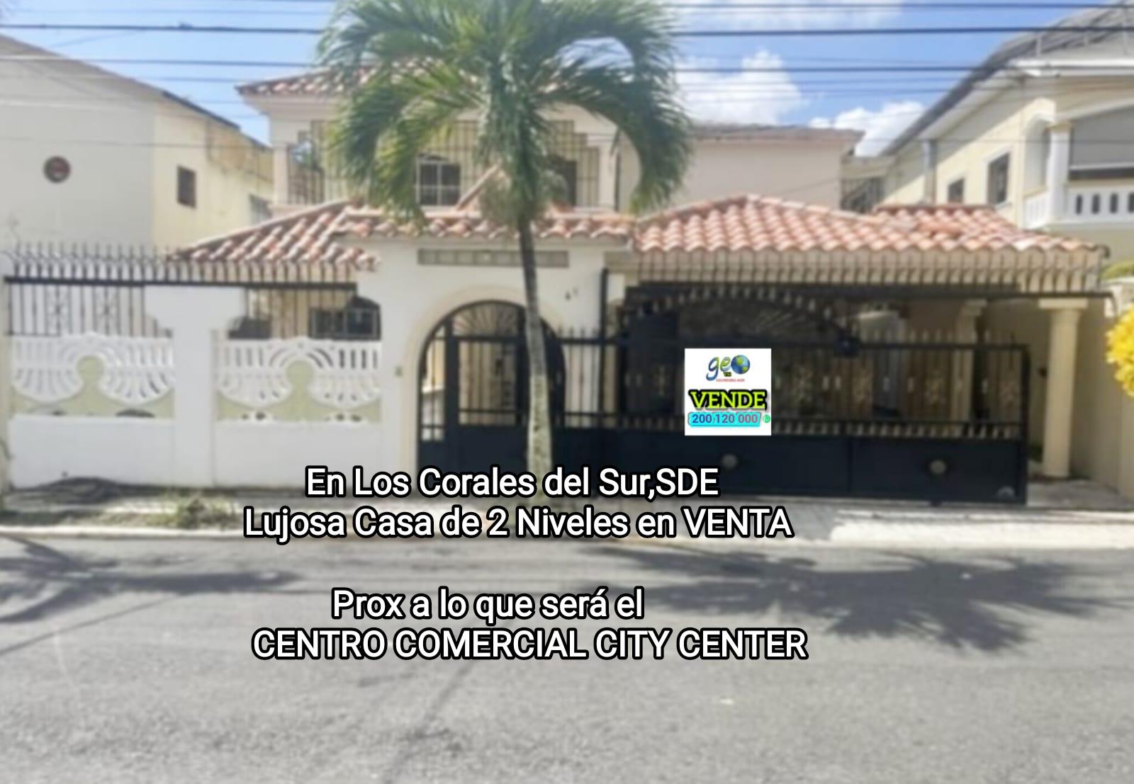 En Los Corales del Sur Casa de 2 Niveles en VENTA Prox a lo que será e Foto 7307888-1.jpg