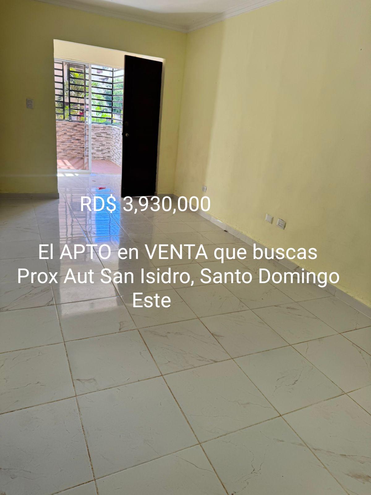 Apartamento en 1er Nivel en VENTAProx Aut San Isidro 3-Hab1-B 1-Parq S Foto 7307889-1.jpg