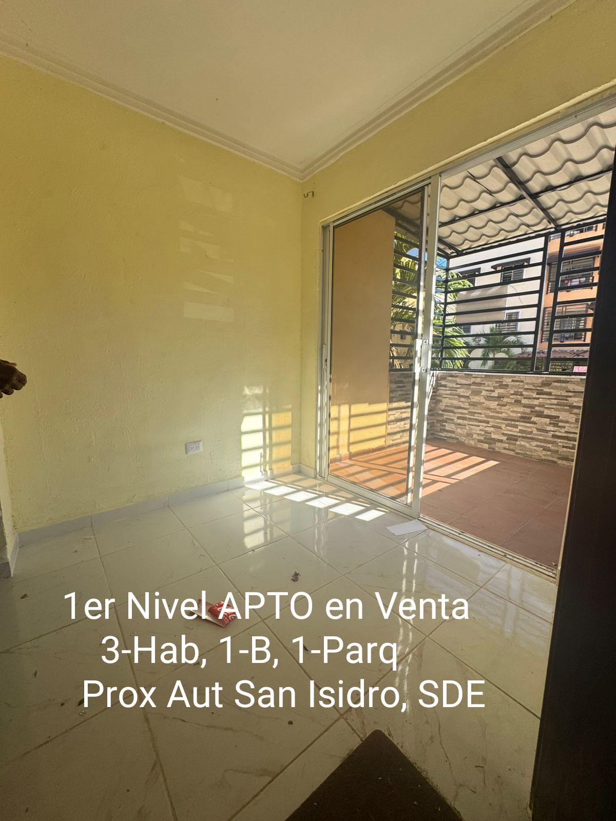 Apartamento en 1er Nivel en VENTAProx Aut San Isidro 3-Hab1-B 1-Parq S Foto 7307889-3.jpg