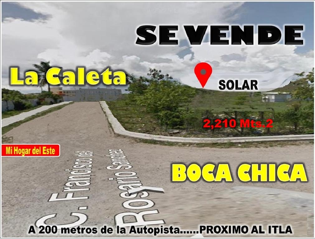 Excelente Solar de 22110 Mts.2 Próximo al ITLA en LA CALETA de Oportun Foto 7307894-1.jpg