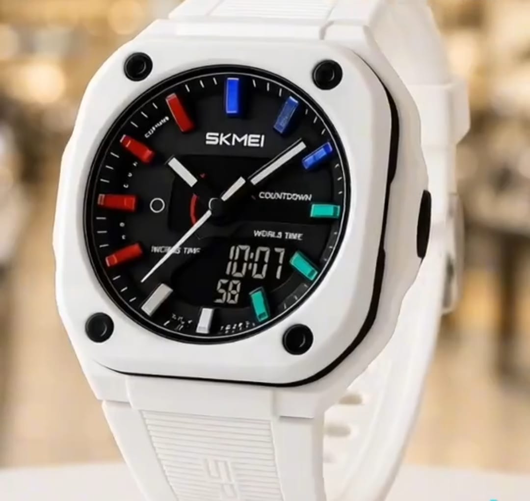 Reloj SKMEI 2328 analógico-digital 5 alarmas cronometro Pantalla Led r Foto 7308063-4.jpg