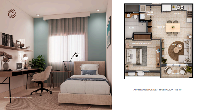 APARTAMENTO en VENTA en AV OLIMPICA Santiago Foto 7308077-7.jpg