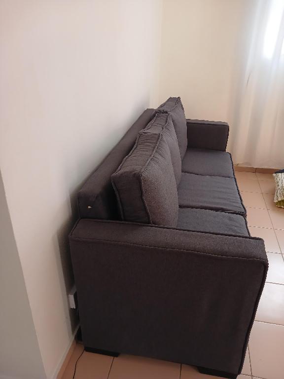 Vendo Sofá de 3 plazas color gris en Santo Domingo Este Foto 7308183-1.jpg