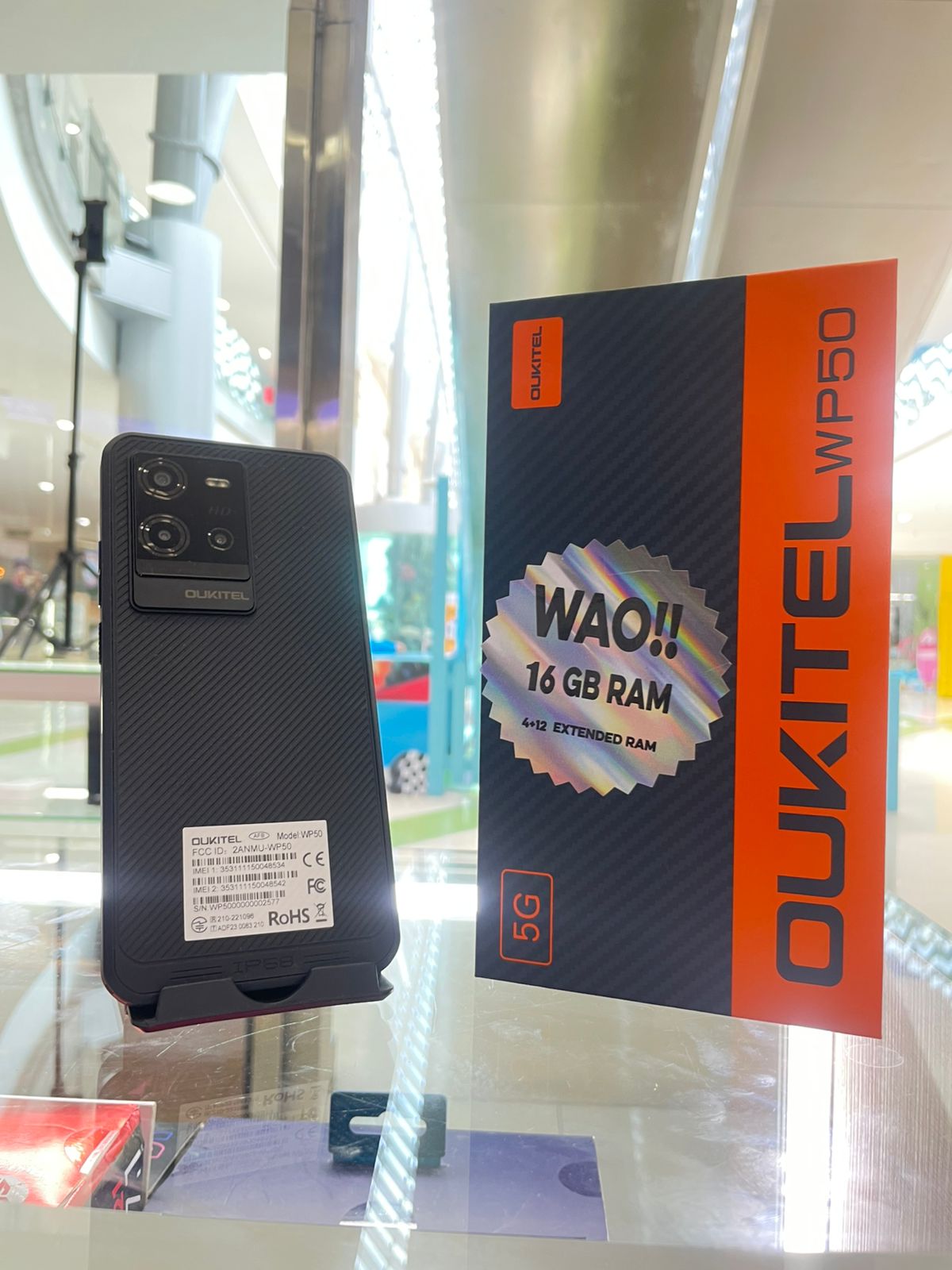 CELULAR OUKITEL WP50 5G 256GB/412GB RAM 48MP 6500MAH NUEVO EN CAJA 6.6 Foto 7308243-1.jpg