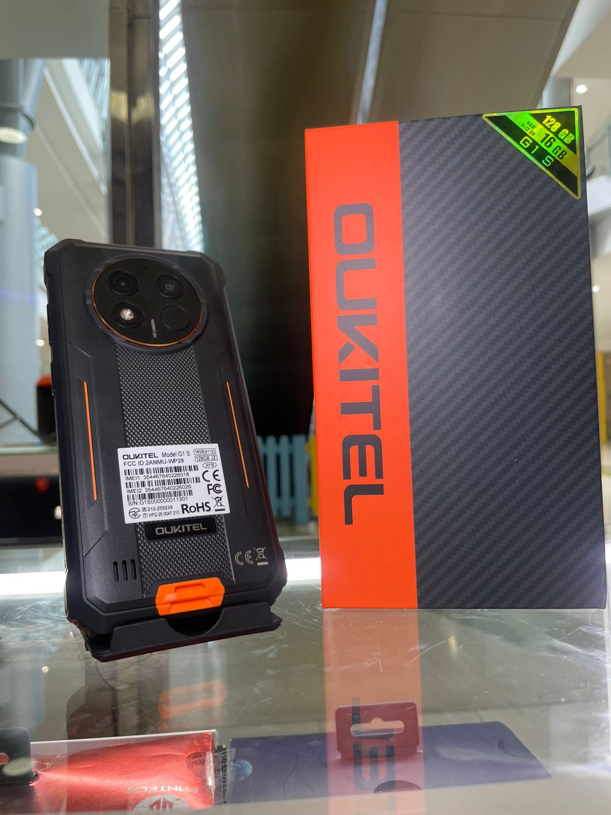 CELULAR OUKITEL G1S 128GB/412GB RAM 13MP 10600MAH  NUEVO EN CAJA 6.5 Foto 7308248-1.jpg