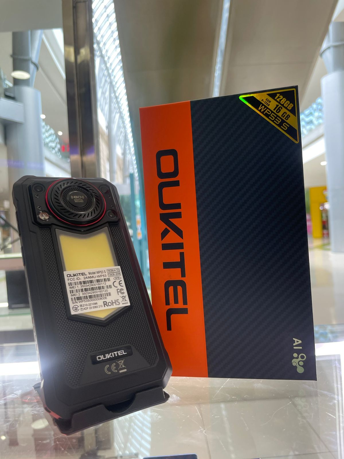 CELULAR OUKITEL WP53S 128GB/412GB RAM 13MP 11000MAH NUEVO EN CAJA 6.5 Foto 7308249-1.jpg