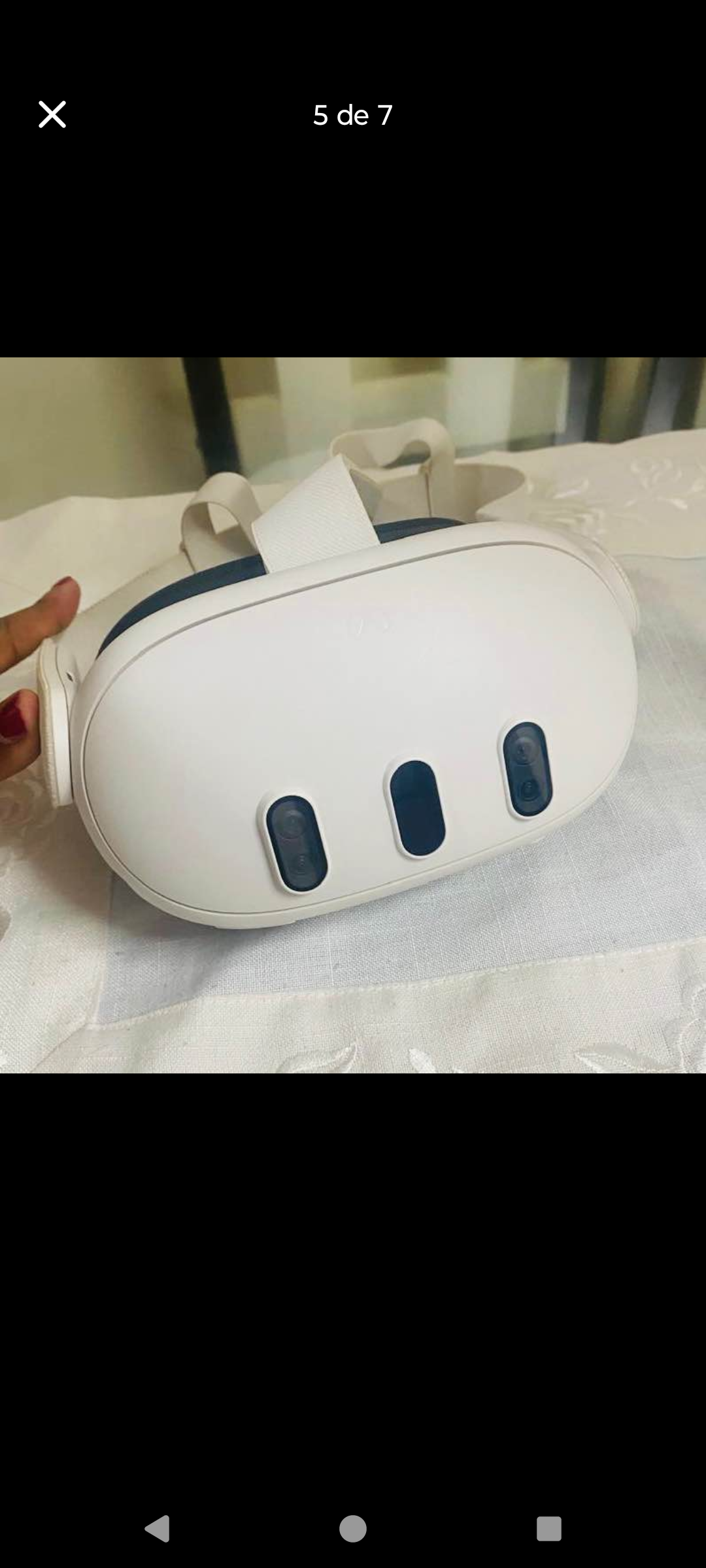 Quest 3 realidad virtual de 128gb nítida en su caja  Foto 7308263-3.jpg