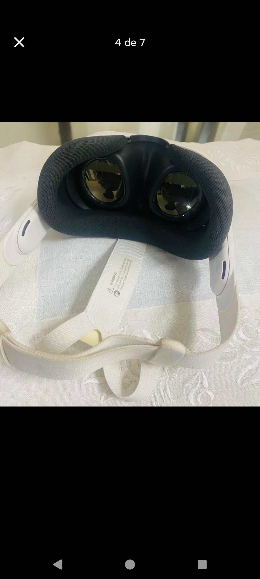 Quest 3 realidad virtual de 128gb nítida en su caja  Foto 7308263-5.jpg