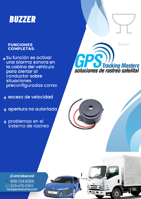 BUZZER alerta al conductor sobre situaciones preconfiguradas Foto 7308274-1.jpg