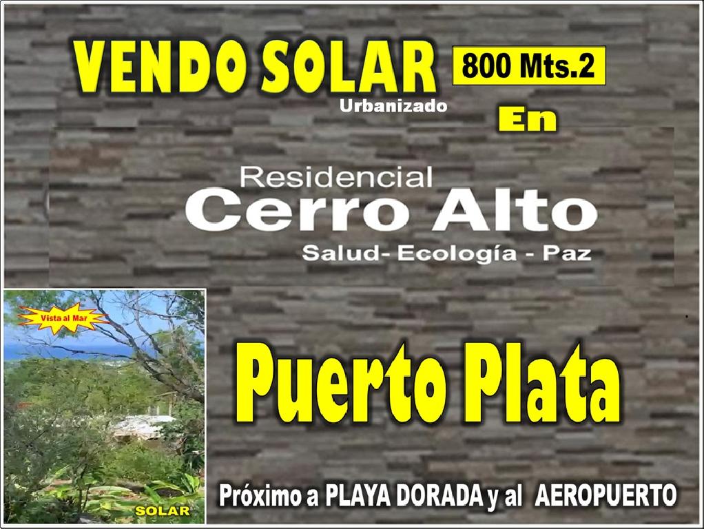 Vendo SOLAR CON VISTA AL MAR  800 Mts.2  URB. CERRO ALTO de PUERTO PLA Foto 7308307-1.jpg