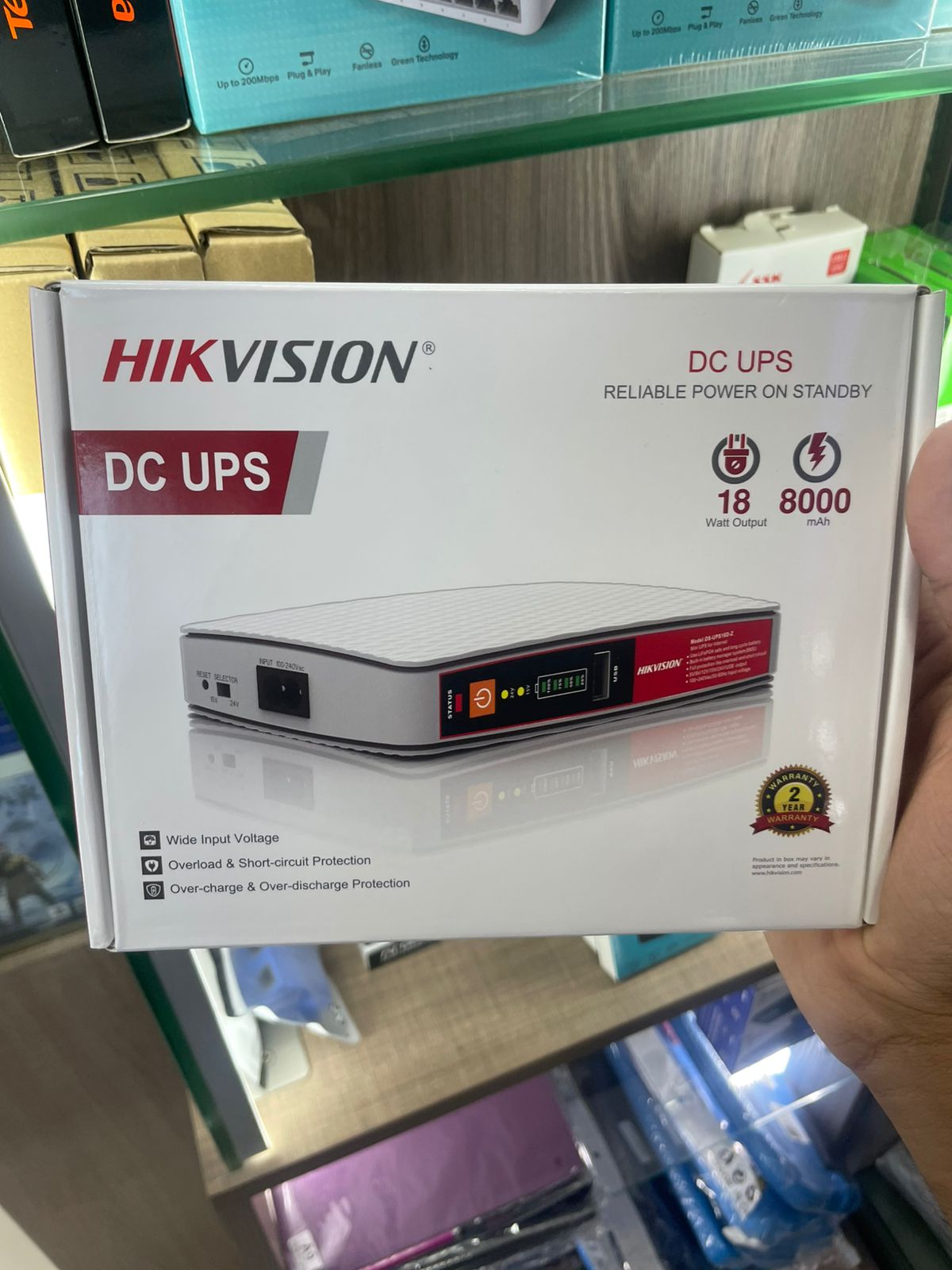 MINI UPS COMPACTO HIKVISION Foto 7308344-1.jpg