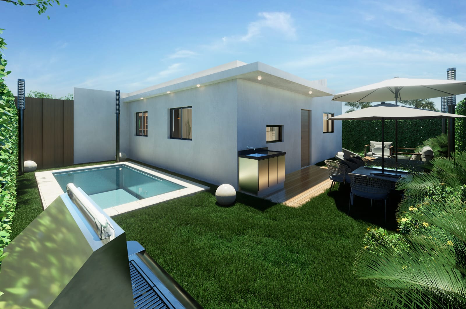 VILLA EN VENTA en Punta Cana cerca de Downtown Center Foto 7308529-7.jpg