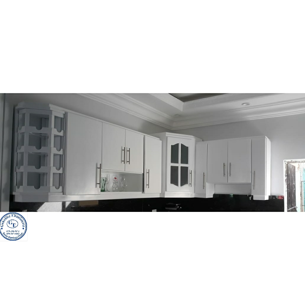 Gabinetes de cocina blanco moderno en Santo Domingo  Foto 7308538-1.jpg