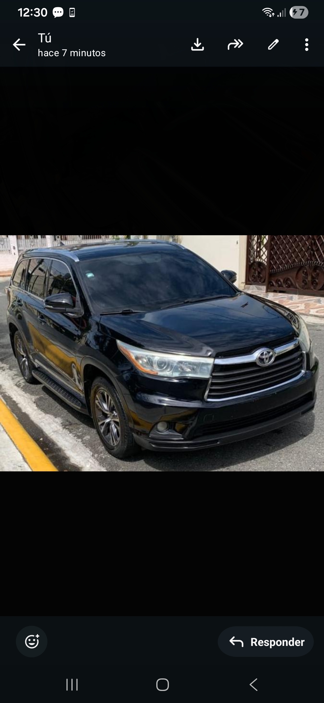 Toyota Highlander XLE año 2016 Foto 7308539-2.jpg