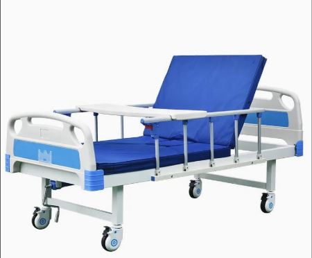 Cama hospitalaria ajustable con ruedas y barandillas – Entrega inmedia Foto 7308584-4.jpg