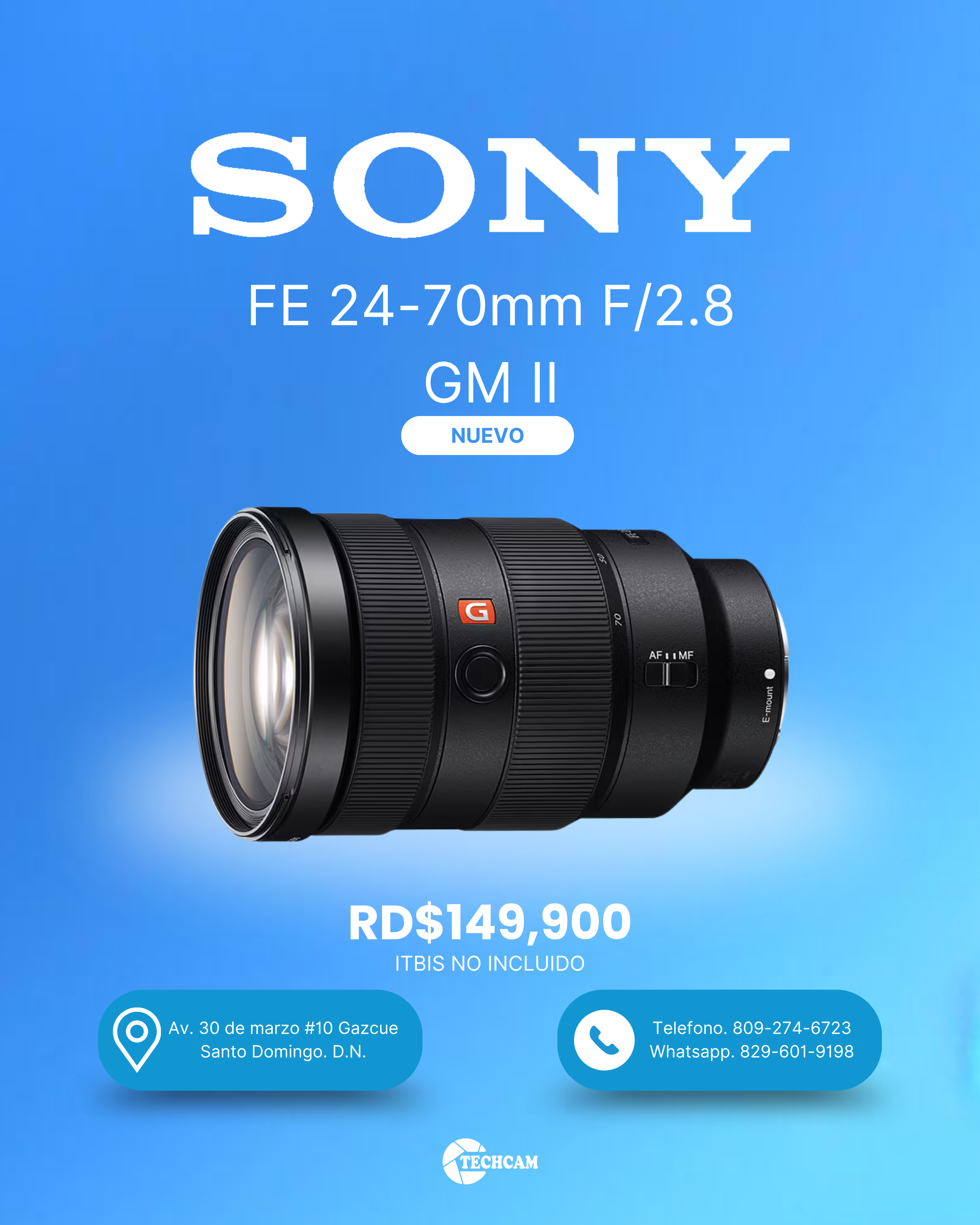 lentes de camara sony Foto 7308809-3.jpg