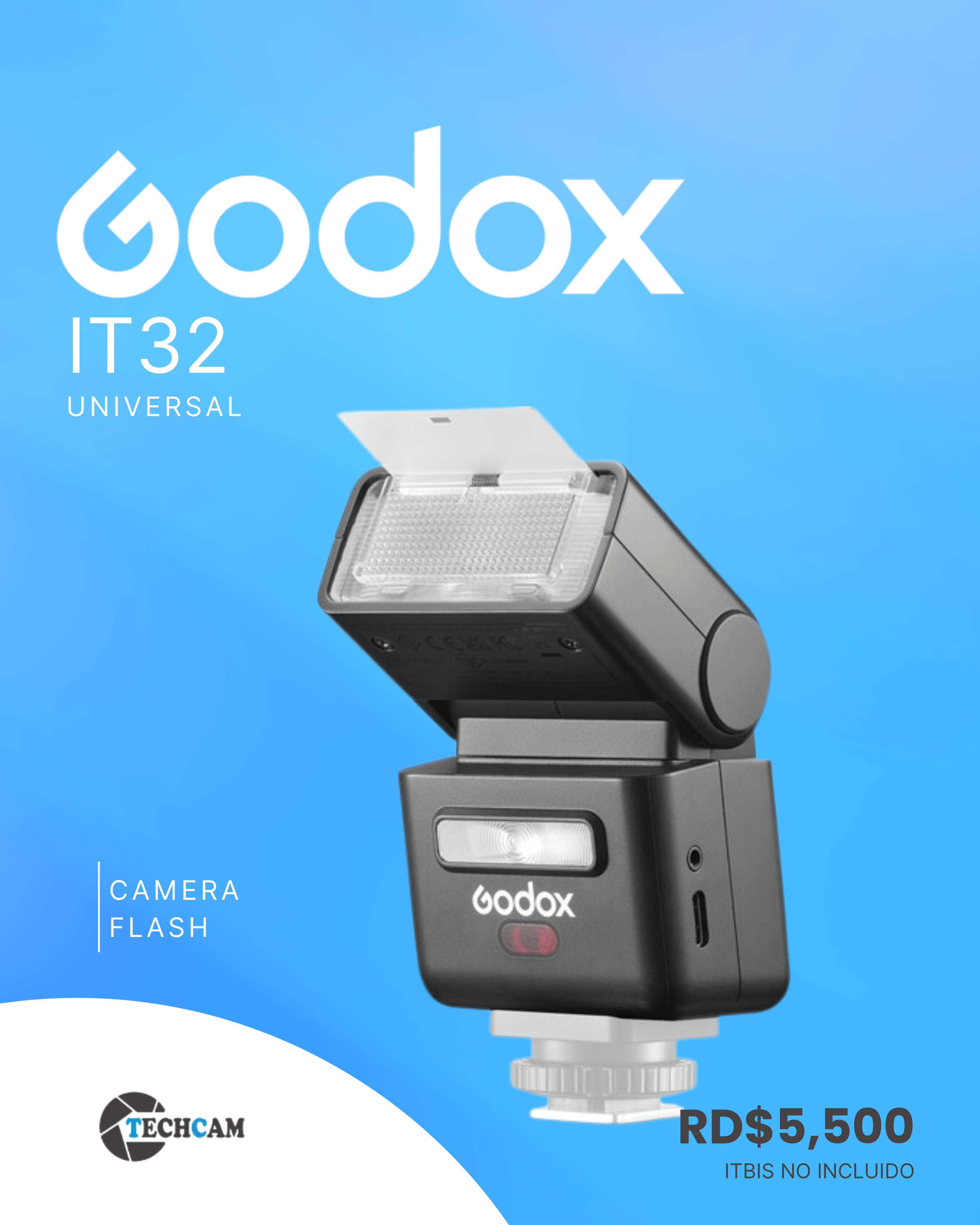flash de godox para camara Foto 7308811-3.jpg