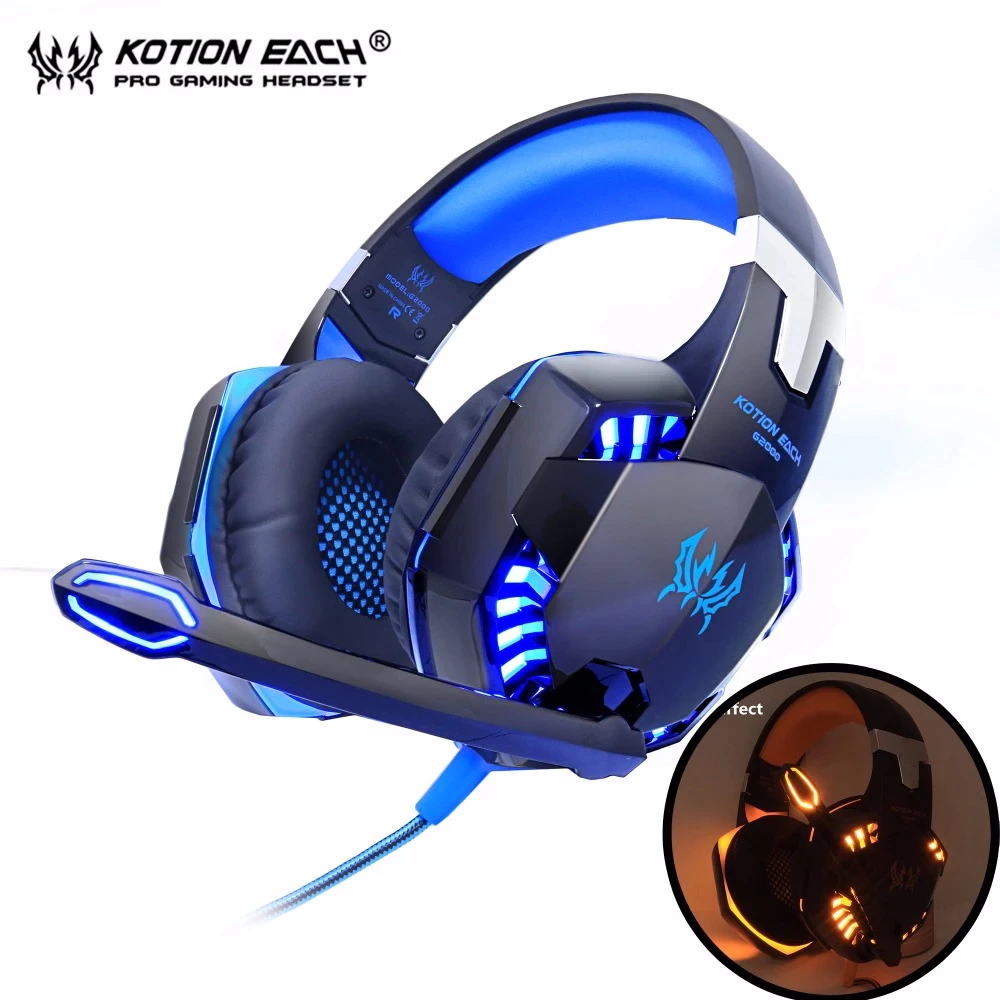 Audífonos Gamer G2000 PRO con Sonido Envolvente y Micrófono HD Foto 7308912-1.jpg