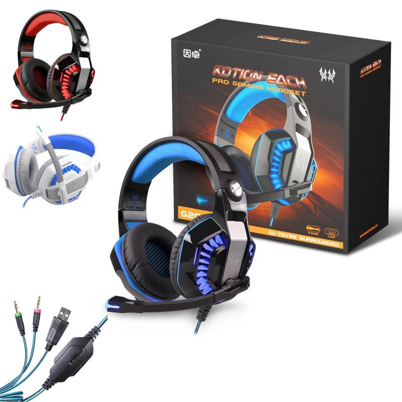 Audífonos Gamer G2000 PRO con Sonido Envolvente y Micrófono HD Foto 7308912-2.jpg