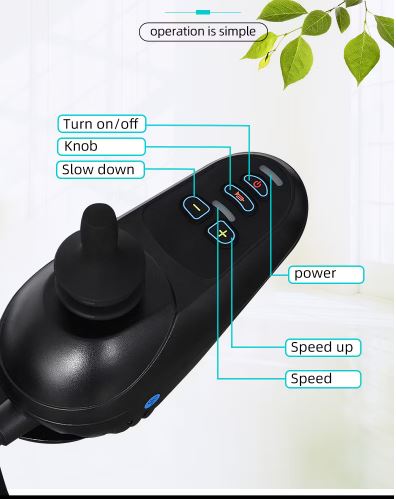Silla de ruedas eléctrica plegable con joystick – Entrega inmediata RD Foto 7308920-4.jpg