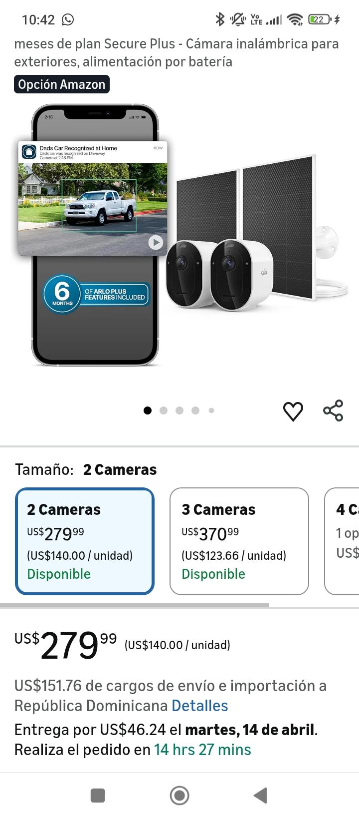 Camara  de seguridad  en Santo Domingo Este Foto 7308965-2.jpg