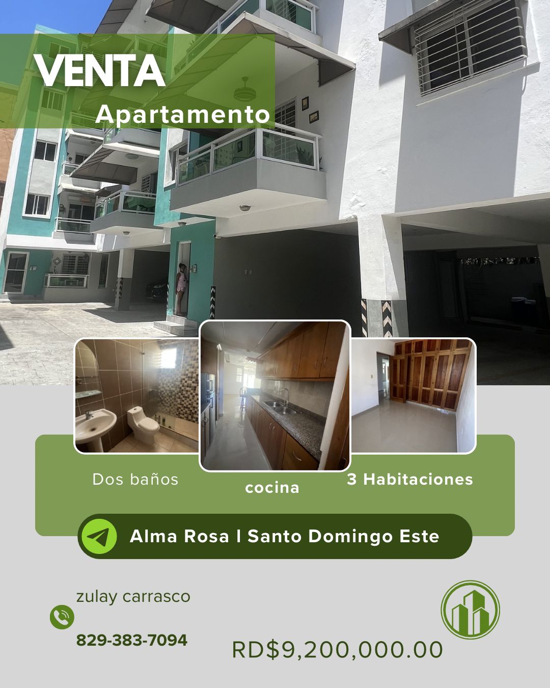 Apartamento en Venta – Alma Rosa I Santo Domingo Este   Foto 7309033-1.jpg