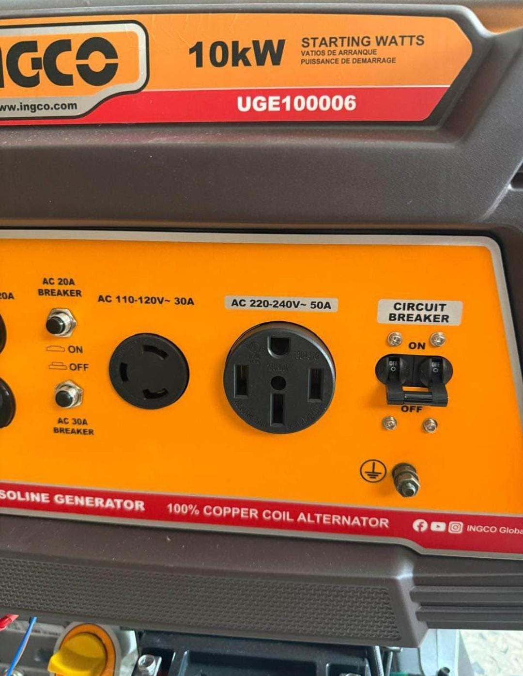 Planta Eléctrica 10KW Gasolina – Máxima Potencia y Rendimiento Foto 7309316-1.jpg