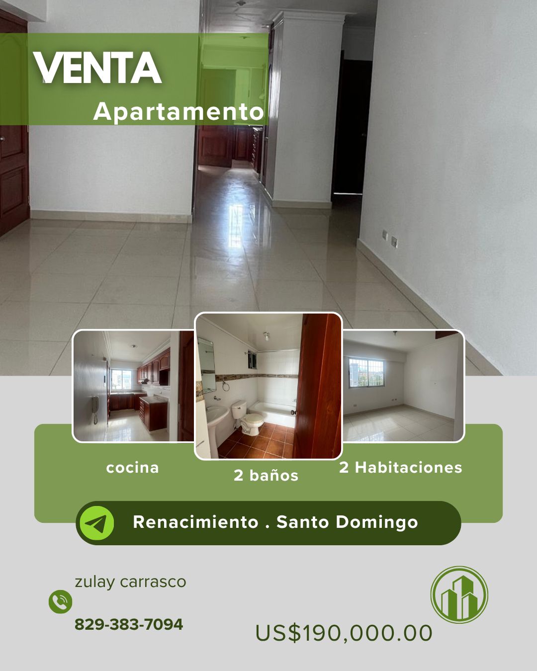  Apartamento en Venta – Mirador Norte Santo Domingo   Foto 7309408-1.jpg