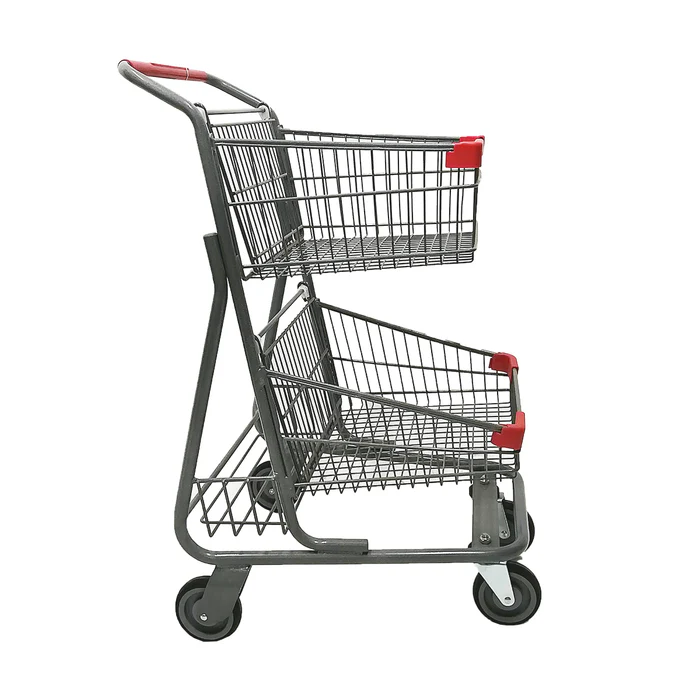 Carrito de supermercado  vehículo de carga manual con ruedas pivotante Foto 7309421-1.jpg