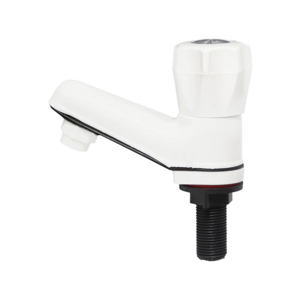 Llave Lavamanos Plástica Blanca/Cromada Económica Foto 7309504-4.jpg