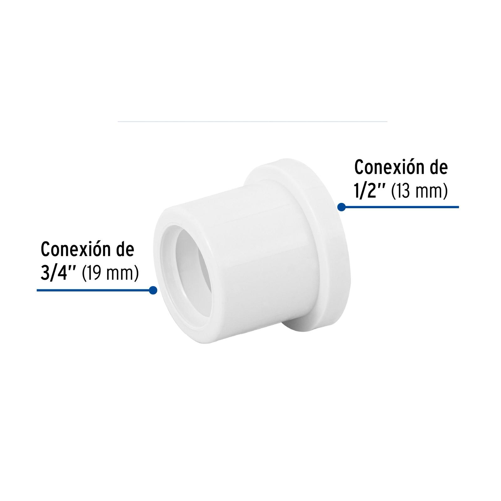 REDUCCIÓN 3/4–1/2 PVC-U SCH-40 en San Cristóbal Foto 7309515-1.jpg
