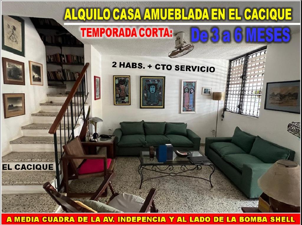 Alquilo CASA AMUEBLADA por TEMPORADA CORTA en  EL CACIQUE 2 HABS.  CTO Foto 7309643-1.jpg