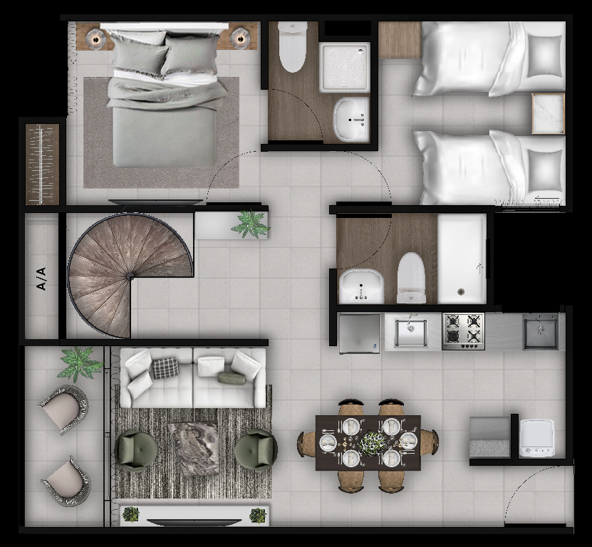 Vendo apartamentos Lp12 residences en Santo domingo este  Foto 7309893-9.jpg